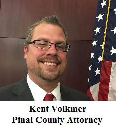 Pinal County Attorney Kent Volkmer photo